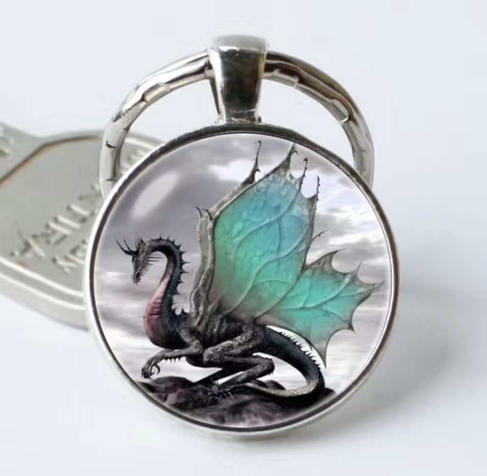 3/$25 Dragon Keychain NEW
